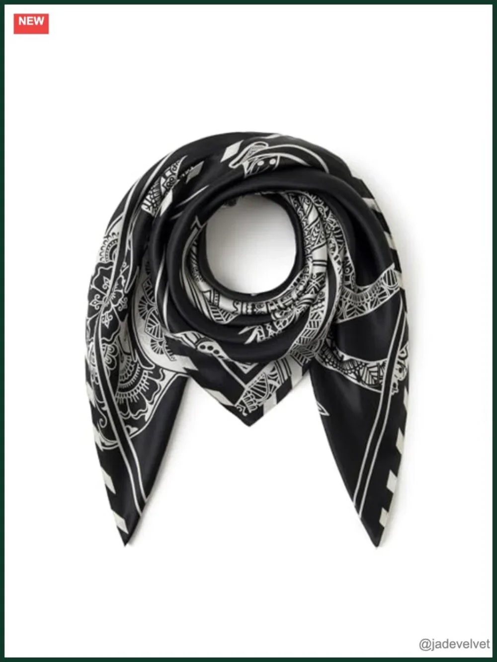 100% Mulberry Silk Scarf for Women - 35